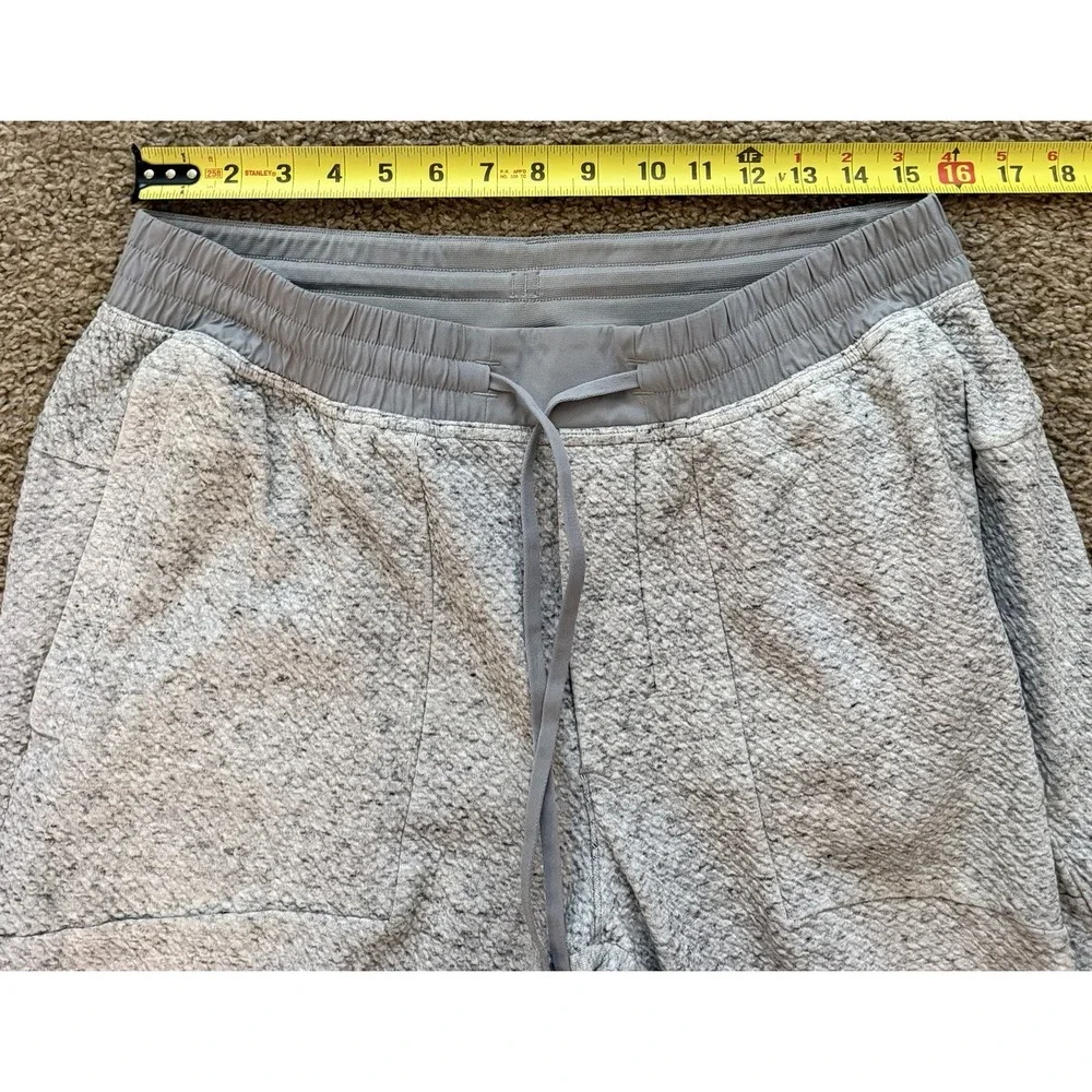 Lululemon Men's At Ease Joggers Heathered Melody Light Grey Size XL